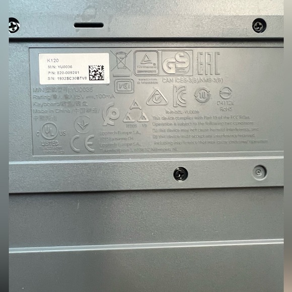 Logitech Keyboard and Mouse - Picture 9 of 16